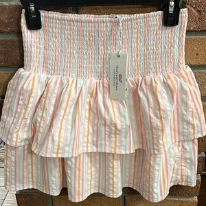 Vineyard Vines Harbor Smocked Skirt